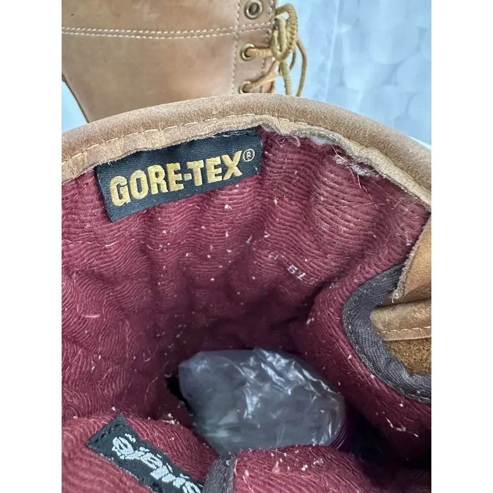 LL Bean Gore Tex Thinsulate Duck Boots Men 10 M Brown Hunting